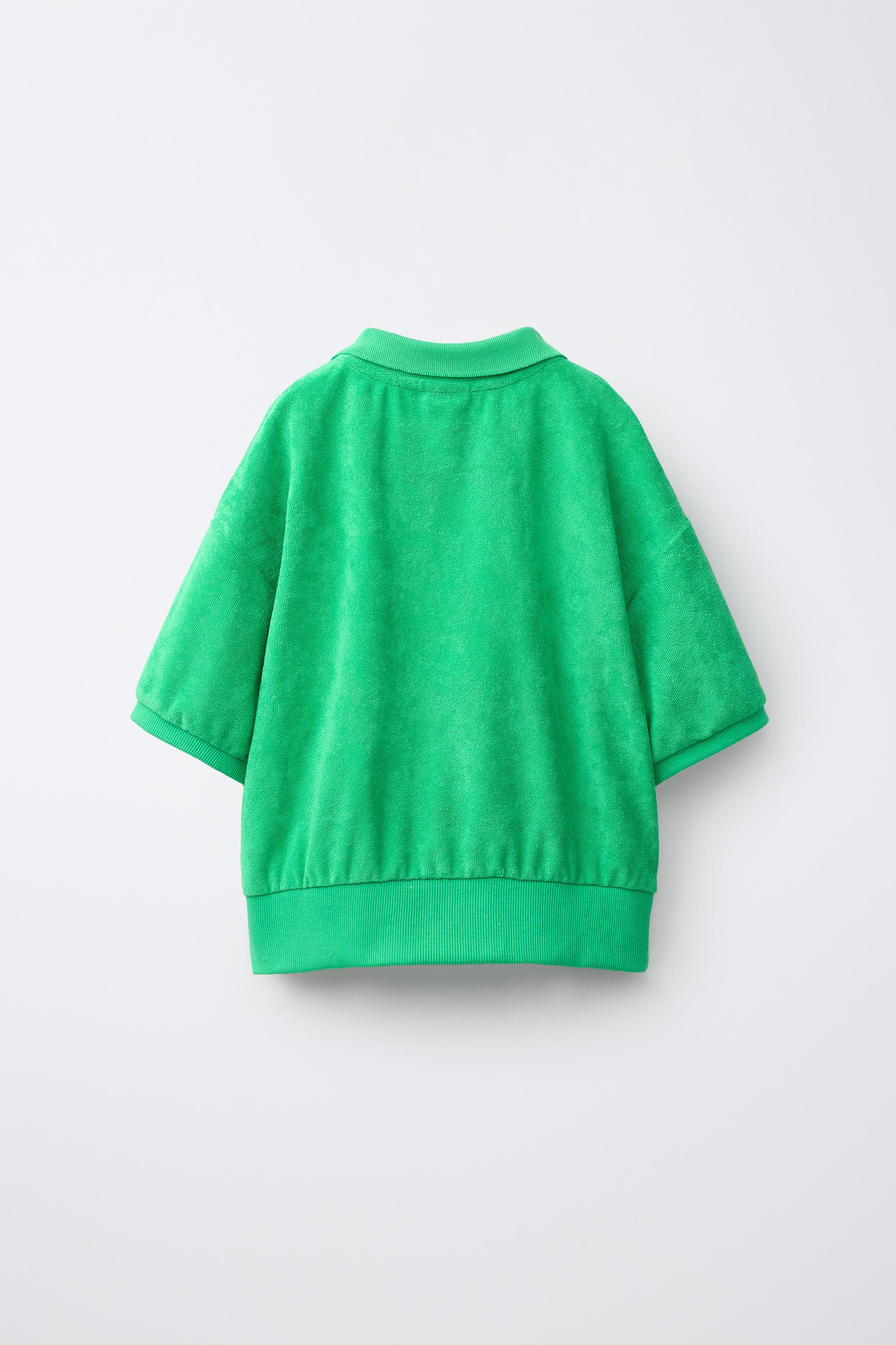 TERRY CLOTH POLO AND BERMUDA SET